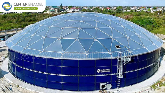 Center Enamel can Provide external floating roof for Lesotho Oil & Gas Storage Tanks