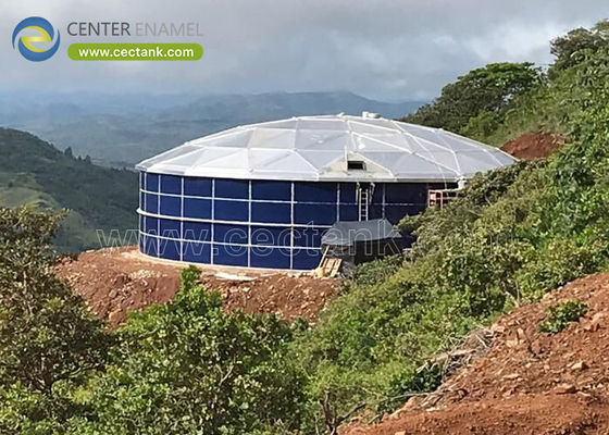 Safeguarding Water Resources  Aluminum Dome Roofs Revolutionize Wastewater Tank Protection
