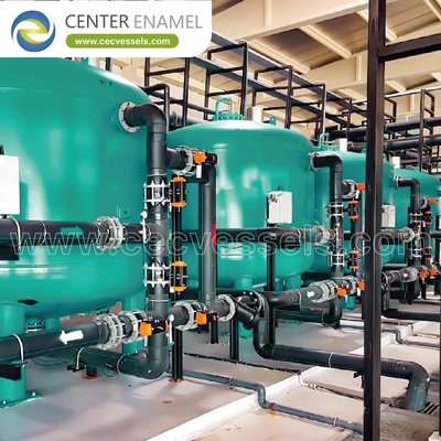 Center Enamel Mastering Petrochemical Purity Multi-Phase Separator Pressure Vessels