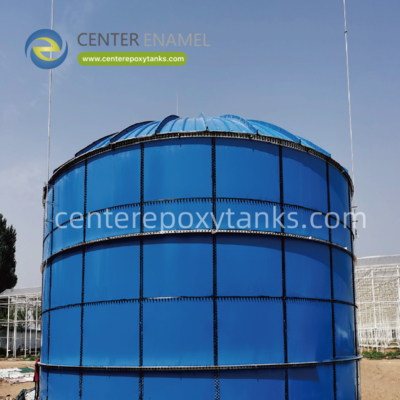 Farm Wastewater Tanks Hold Liquid Waste from Agricultural Activities