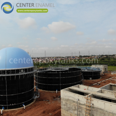 Double Membrane Roofs for Dry Digesters: Handles gas from high-solids digestion.