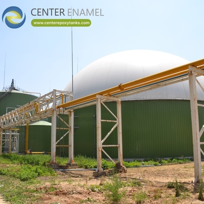 Biogas Tank for Breweries & Food Processing: The main container for biogas digestion.