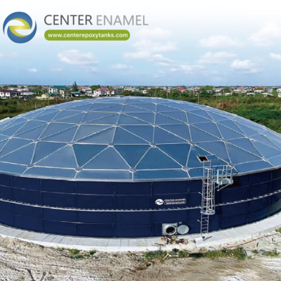 Aluminum Dome Roof for Effluent Sludge Digestion Tanks: A sealed environment for the digestion process