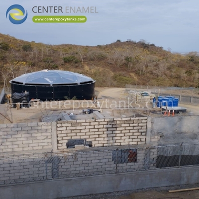 Aluminum Dome Roof for Municipal Sludge Storage: Provides a sealed, corrosion-resistant cover