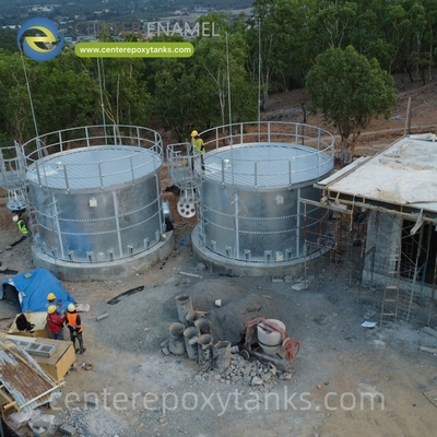 Galvanized Steel tank for Stormwater Harvesting: Captures Rainwater for Reuse
