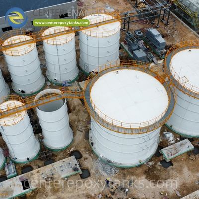 Fusion Bonded Epoxy Tank for Papermaking Wastewater Treatment: A robust tank for handling the high solids and chemical demands of pulp mill effluent.
