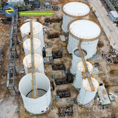 Fusion Bonded Epoxy Tank for Sludge Dewatering: Offers a heavy-duty, corrosion-resistant storage solution for concentrated solids.