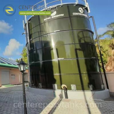 Fusion Bonded Epoxy Tank for Fermentation Wastewater Treatment: Built to withstand the acidic and high-strength conditions of fermentation waste.