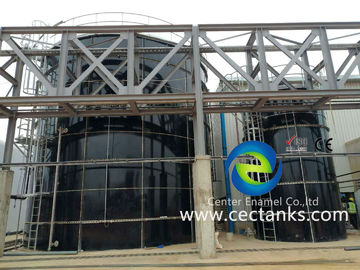 Glass - Fused - To Steel GFS Bolted Storage Tanks For Municipal Wastewater Treatment