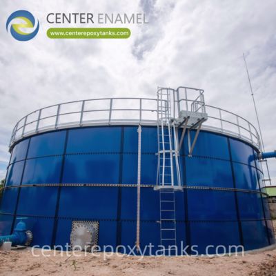 FBE Coated Tank for a Biological Wastewater Treatment Plant: Provides an ideal, inert environment for crucial biological processes.
