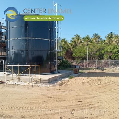 Epoxy Coated Steel Tank for Landfill Leachate