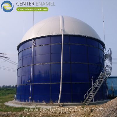 Double Membrane Biogas Holder for Anaerobic Biogas Digesters Tanks: Provides Flexible, Integrated Gas Storage Directly Above the Anaerobic Process