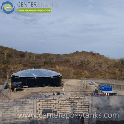Aluminum Geodesic Dome for Drinking Water Tanks: Provides a Contaminant-Free Seal that Protects Potable Water from External Elements and Debris