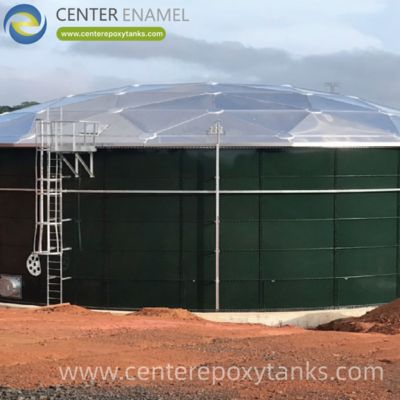 Aluminum Geodesic Dome for Potable Water Storage Tanks: Essential for Maintaining Hygienic Conditions by Preventing External Pollutants from Entering the Reservoir