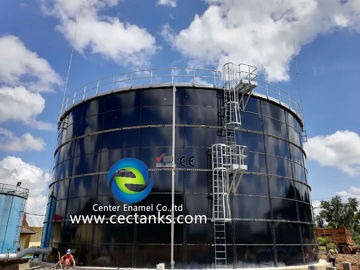 Corrosion Resistance Glass Lined Steel Tanks For Waste Salt Water / High Sulfur Crude Oil
