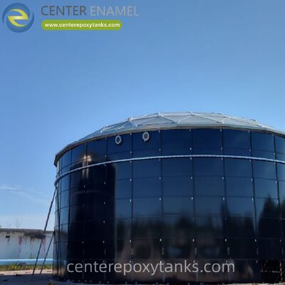 Aluminum Geodesic Dome Roof for Welded Stainless Steel Jet Fuel Storage Tanks: Ensures the Highest Level of Fuel Cleanliness and Purity Required for Aviation Applications