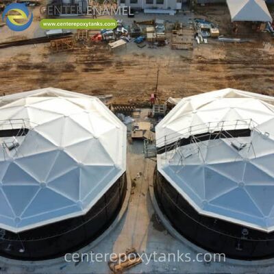 Aluminum Geodesic Dome Roof for Welded Stainless Steel Aboveground Oil Tanks: Offers a Lightweight, High-Strength Solution for Long-Span Storage Without Internal Supports