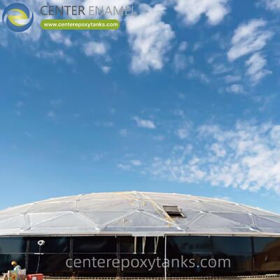 Aluminum Dome Roof for Welded Stainless Steel Jet A-1 Aviation Fuel Storage Tank: Essential for Preventing Contamination and Suppressing Vapors in High-Performance Jet Fuel Environments