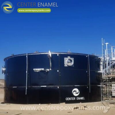 Epoxy Bonded Steel Bolted Tanks as Juice Processing Wastewater Tank: Hygienic storage for sugary and acidic beverage production runoff.