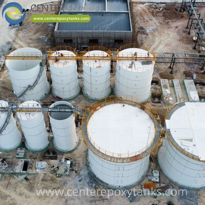 Bolted Water Storage Tanks as Buffer Pool Tanks: Stabilizes water flow and pressure within complex treatment systems.