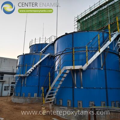 Bolted Steel Tanks as Wastewater Settling Tanks: Facilitates efficient particulate separation with a stable, circular structural design.