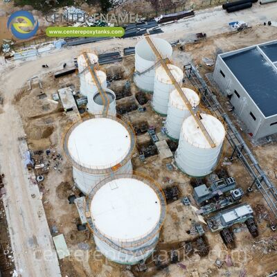 Bolted Steel Tanks as Grain Storage Tanks: Versatile, rapidly installed units for various agricultural harvest management needs.