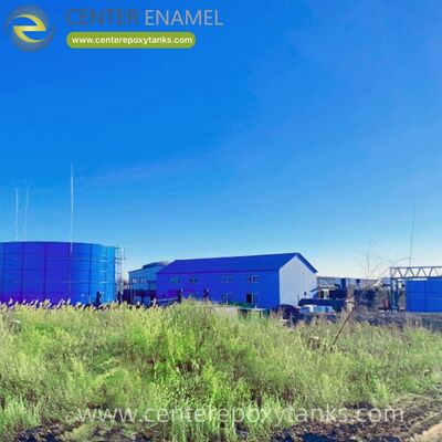 Bolted Steel Tanks as Slurry Storage Tanks: Maintain integrity under the physical pressure of thick, high-solids agricultural or industrial slurry.