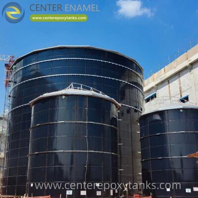 Bolted Steel Tanks as Municipal Sludge Storage Tanks: Specifically designed to handle the heavy density and biological loads of city sewage sludge.