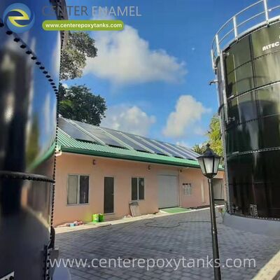 Bolted Steel Tanks as Wastewater Treatment Tanks: Serve as a stable foundation for biological, chemical, and mechanical purification stages.