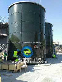 Glass Lined Bolted Steel Sludge Storage Tank With Fast Construction Time