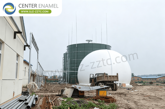 Trusted Biogas Solution Provider with GFS Tanks for Chicken Manure Treatment in Morocco