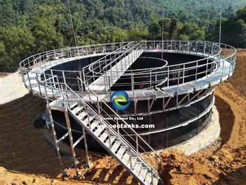 ART 310 Steel Grade Premium Waste Water Storage Tanks Modular Bolted Constructure