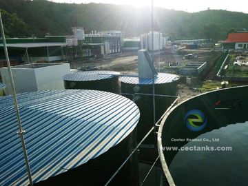 Excellent Corrosion Resistant Glass - Fused - To - Steel Water Storage Tanks With 30 Years Of Service Life