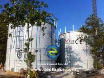 High Corrosion Resistant Bolted Steel Tanks For Water And Wastewater Storage