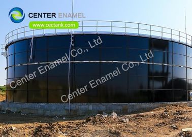 450000 Gallon Glass Fused To Steel Potable Water Storage Tanks With Aluminum Dome Roofs