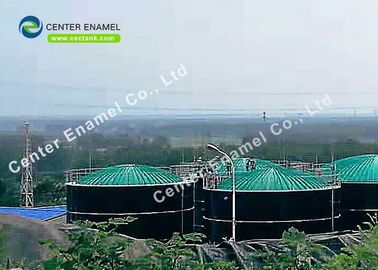 Enamel Coated Bolted Steel Liquid Storage Tank For Fuel / Oil / Petroleum Storage Tanks