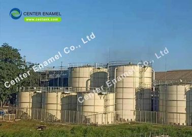 300 000 Gallon Fire Water Tanks / Glass Fused To Steel Tanks For Water Storage