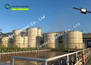 30000 Gallons Glass Fused To Steel Water Tanks For Industrial Liquid Storage