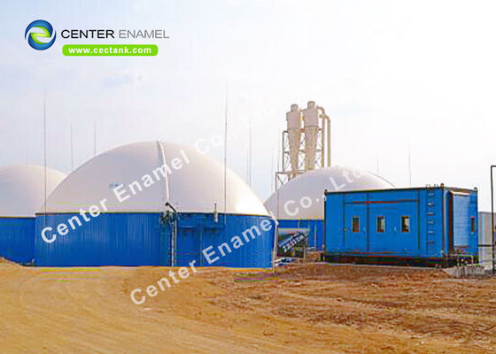 Bolted Steel Water Storage Tank For Anaerobic Digesters Biogas Storage Tanks
