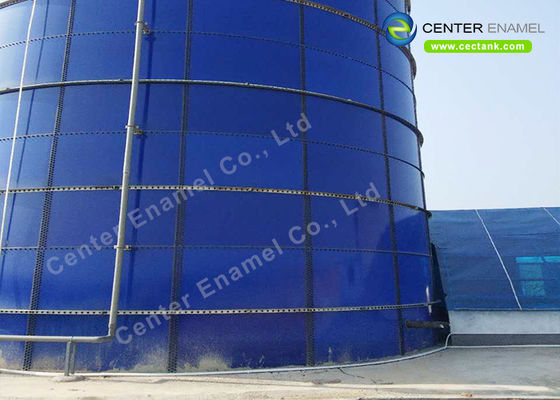 pH14 Glass Fused To Steel Anaerobic Digestion Tank
