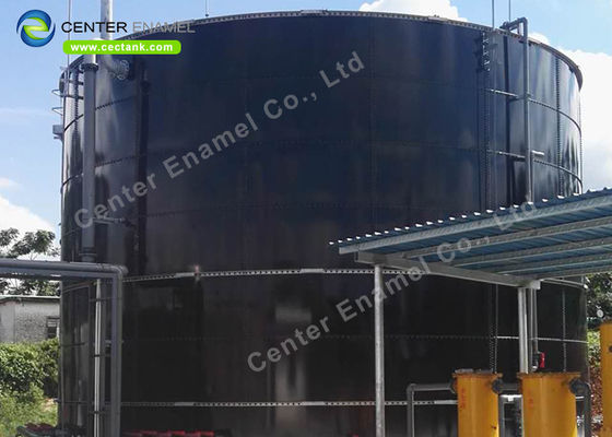 0.25mm Coating 500KN/Mm Expanded Wastewater Treatment Tank