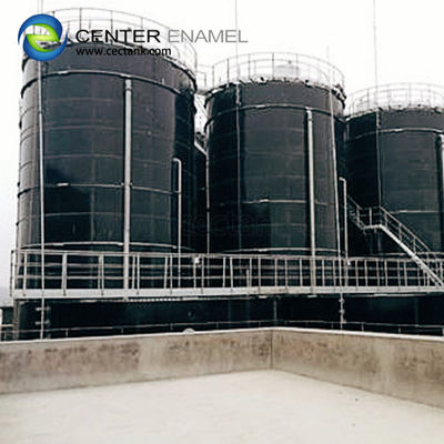 FDA Approved Glass Fused To Steel Drinking Water Storage Tanks For Liquid Storage