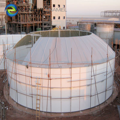 Glass Fused To Steel Water And Fertilizer Storage Tanks For Pig Plant