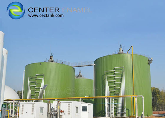 Glass Lined Steel Industrial Commercial Water Tanks For Industrial Liquid Storage