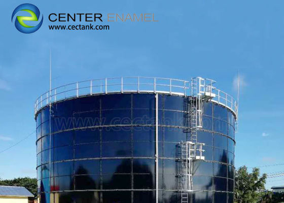 Water Storage Bolted Steel Tanks For Biogas Waste Water Treatment Plant