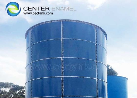 Glass Fused To Steel Industrial Water Tanks With AWWA D103-09 OSHA