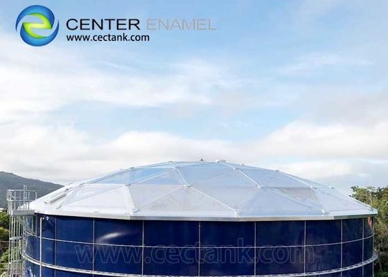 Glass Fused Bolted Steel Tanks For Waste Water Storage