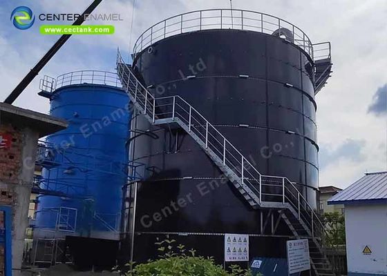 Bolted Steel Industrial Wastewater Storage Tank For Waste Water Treatment Plant
