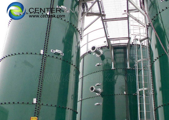 Corrosion Resistance Glass Fused Steel Tanks For Landfill Leachate Storage