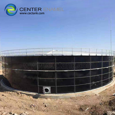 Glossy Bolted Steel Water Tanks With AWWA D103-09 Standard
